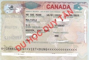 Du học Canada - Chúc mừng Nguyễn Việt Dũng đã có visa du học Canada!